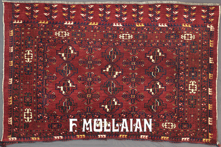 Antique Turkmen Tekke Chuval Rug n°:43200383